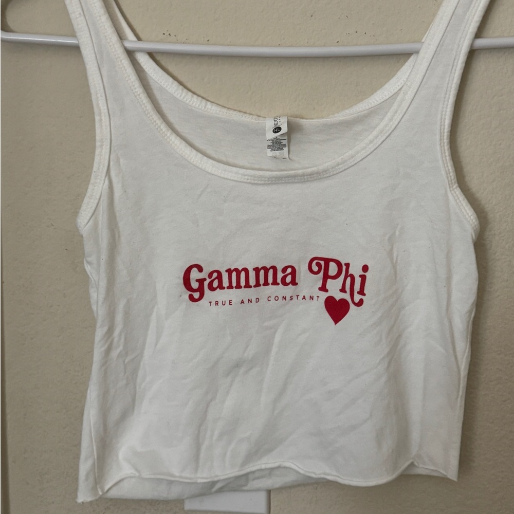 Gphi/ gamma phi beta baby tank💞⭐️